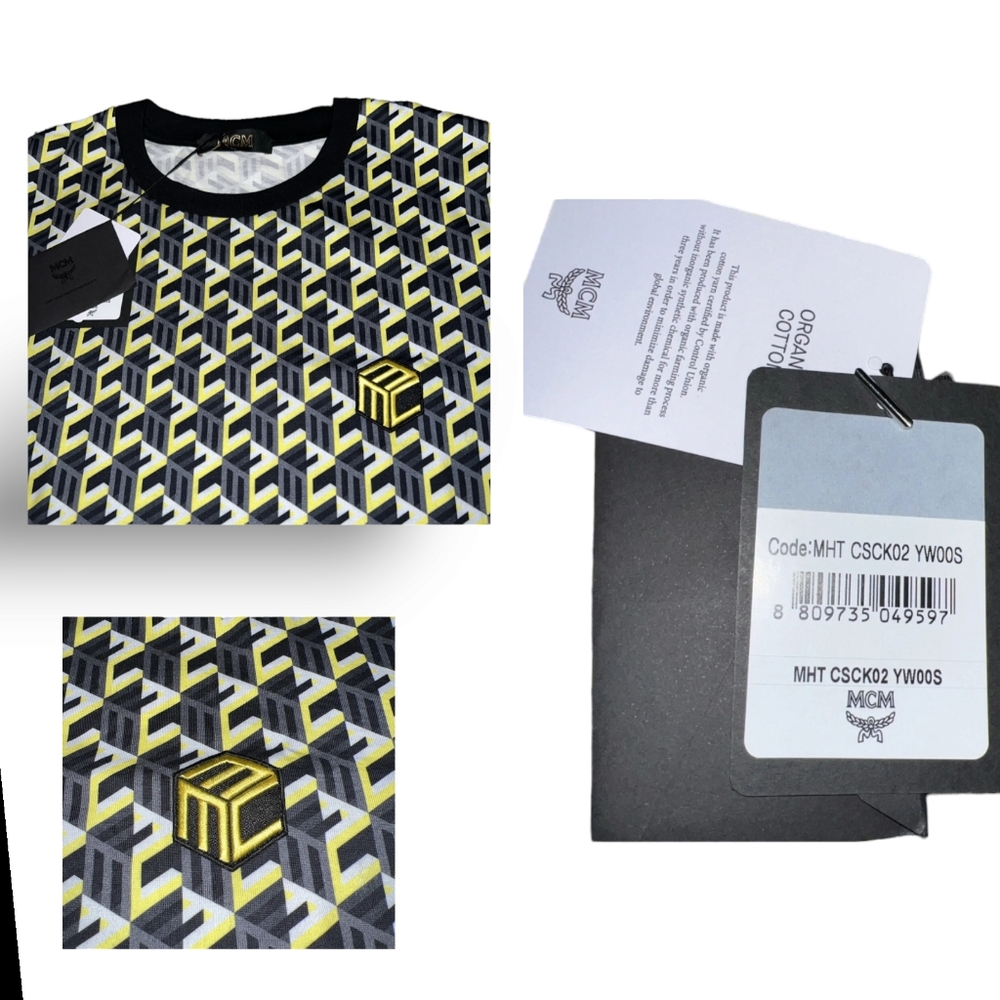 New MCM Mens T-Shirt Sz Large